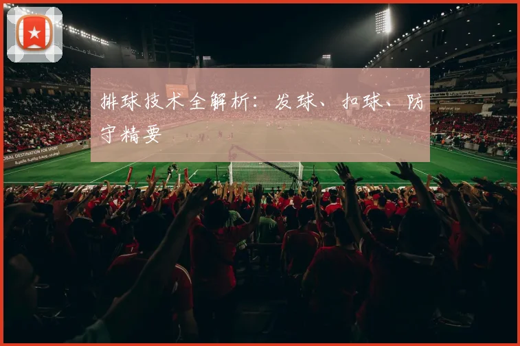 排球技术全解析:发球、扣球、防守精要